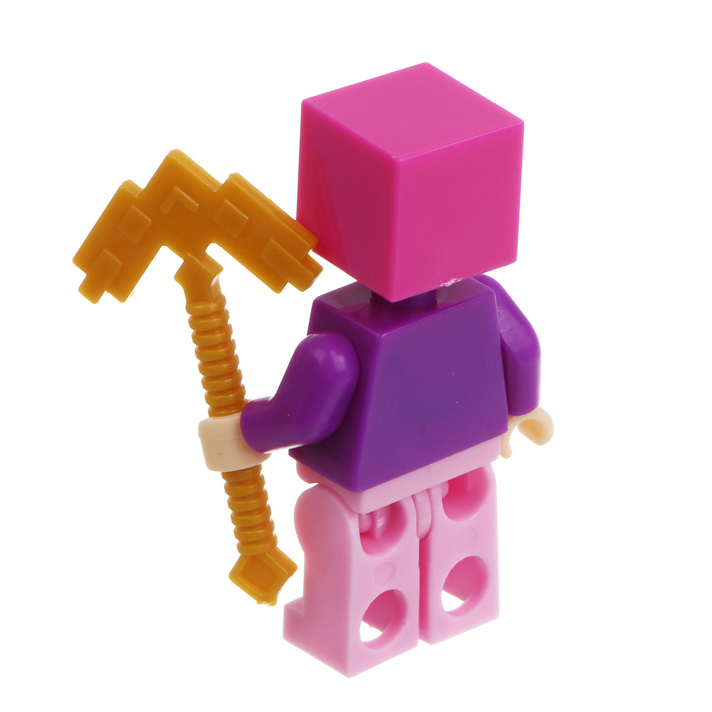 ИГРОЛЕНД Конструктор "Квадратный мир" 8 в 1, 8х3,5х11 см, ABS, 8 видов, арт.№ 265-685