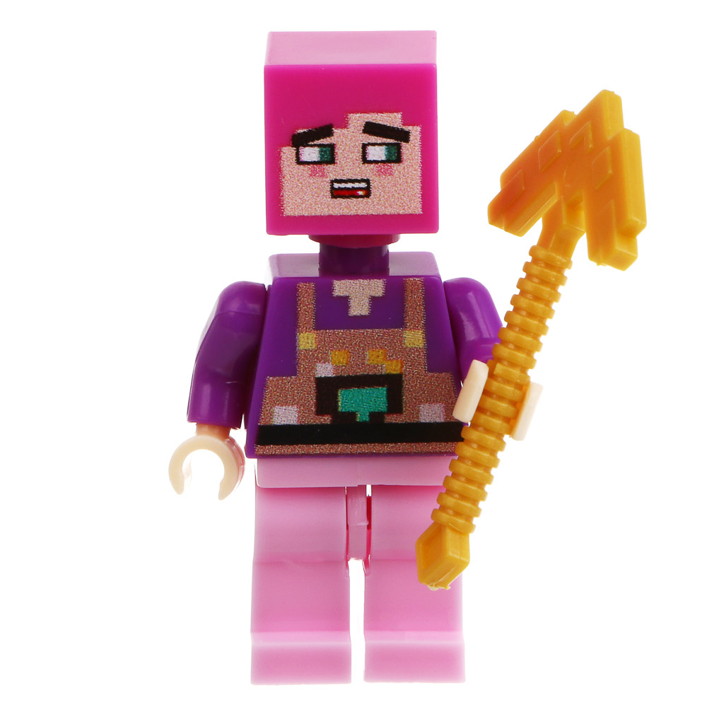 ИГРОЛЕНД Конструктор "Квадратный мир" 8 в 1, 8х3,5х11 см, ABS, 8 видов, арт.№ 265-685