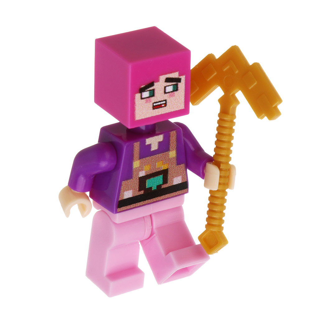 ИГРОЛЕНД Конструктор "Квадратный мир" 8 в 1, 8х3,5х11 см, ABS, 8 видов, арт.№ 265-685