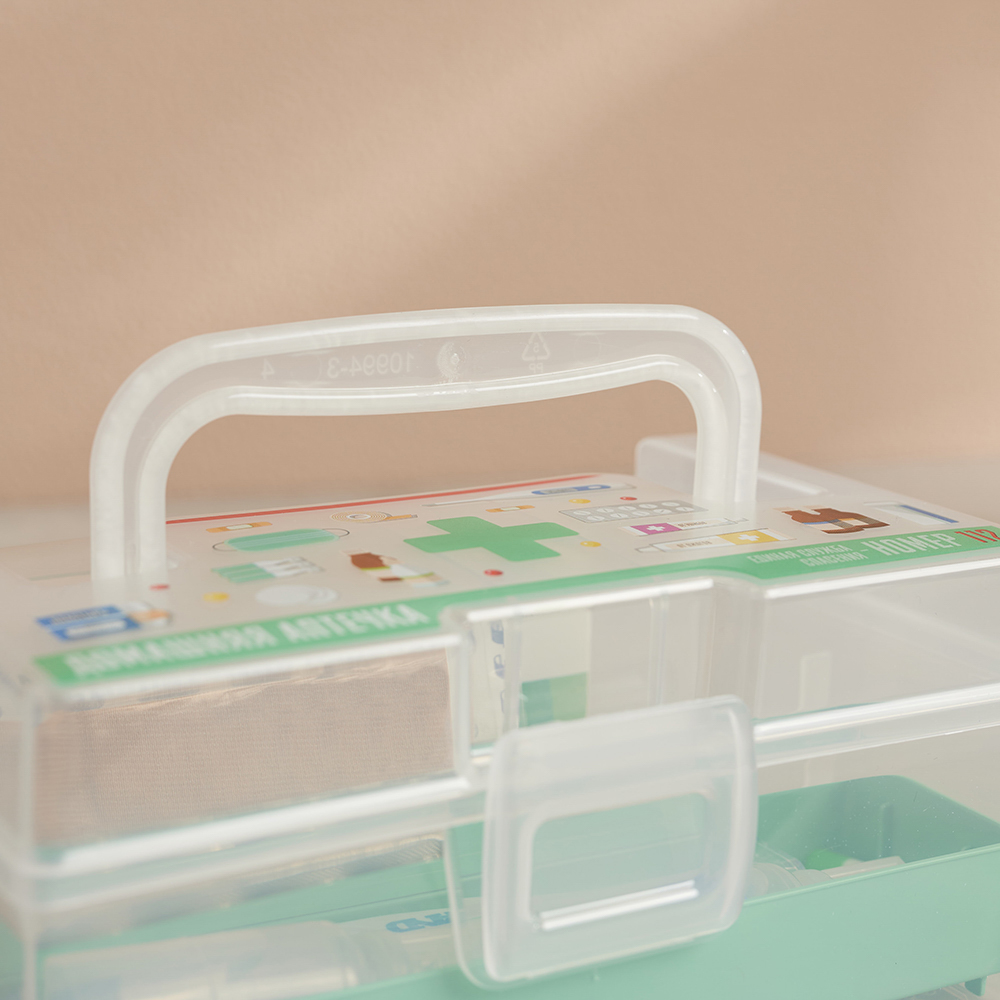 Бокс-аптечка универсальный для хранения мелочей 170х108х78мм, арт.№ 414-109