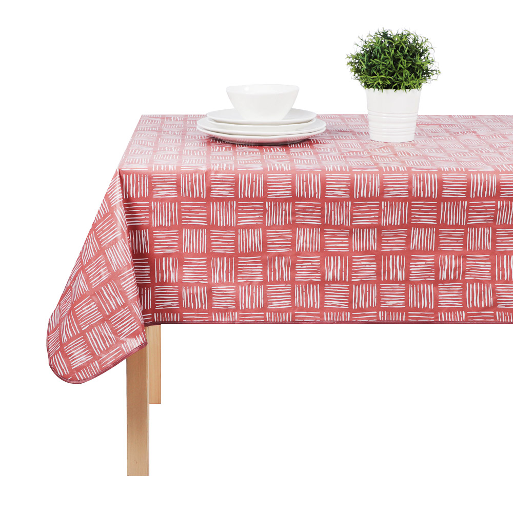 PROVANCE Терракота Скатерть ПВХ 110х140см, терракота, арт.№ 479-292