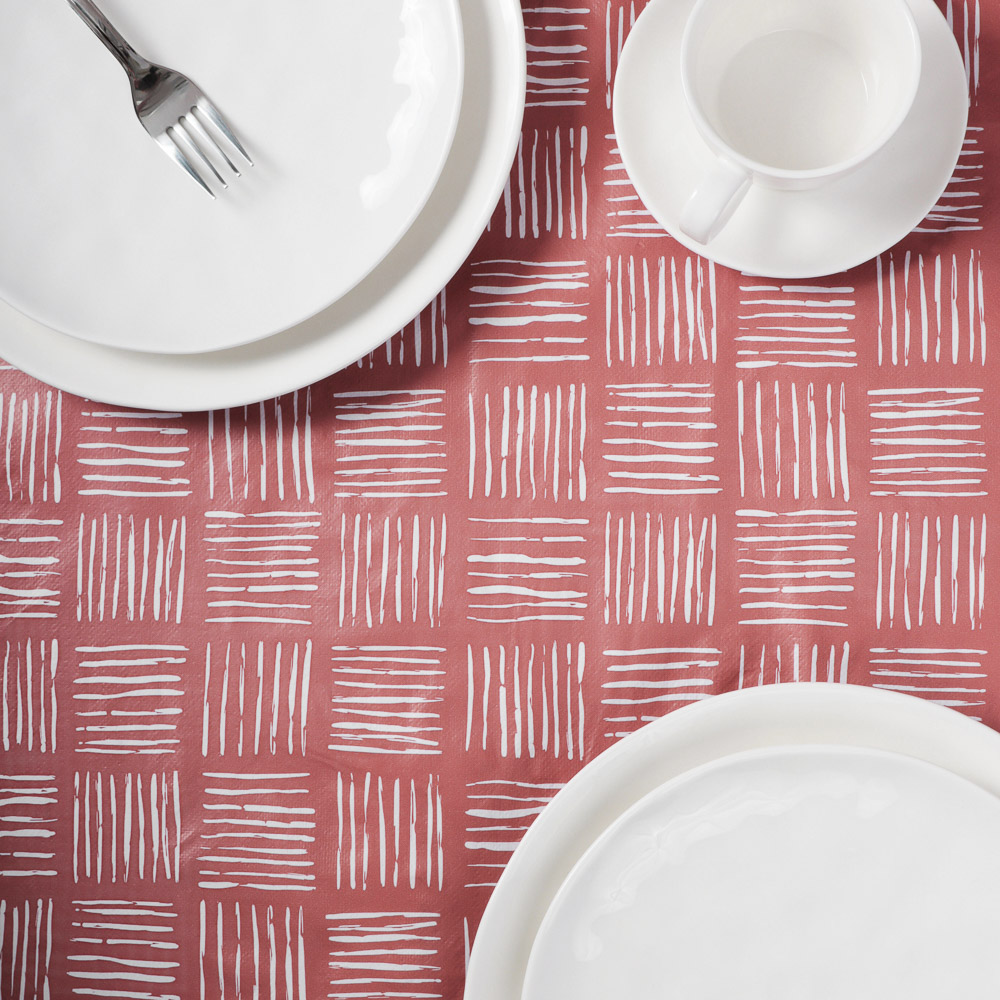 PROVANCE Терракота Скатерть ПВХ 140х180см, терракота, арт.№ 479-295