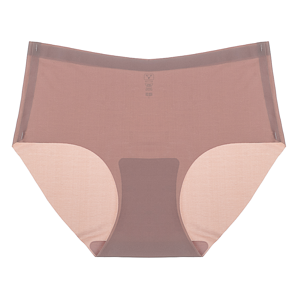 RS Трусы-слипы женские бесшовные в рубчик, р. 46, 85% нейлон, 15% спандекс, разноцветные, арт. 2036R, арт.№ 331-425