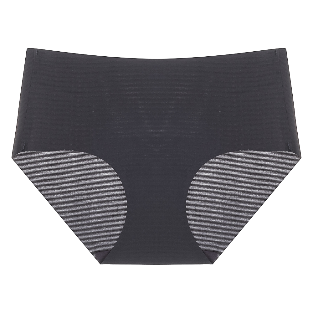 RS Трусы-слипы женские бесшовные в рубчик, р. 46, 85% нейлон, 15% спандекс, разноцветные, арт. 2036R, арт.№ 331-425