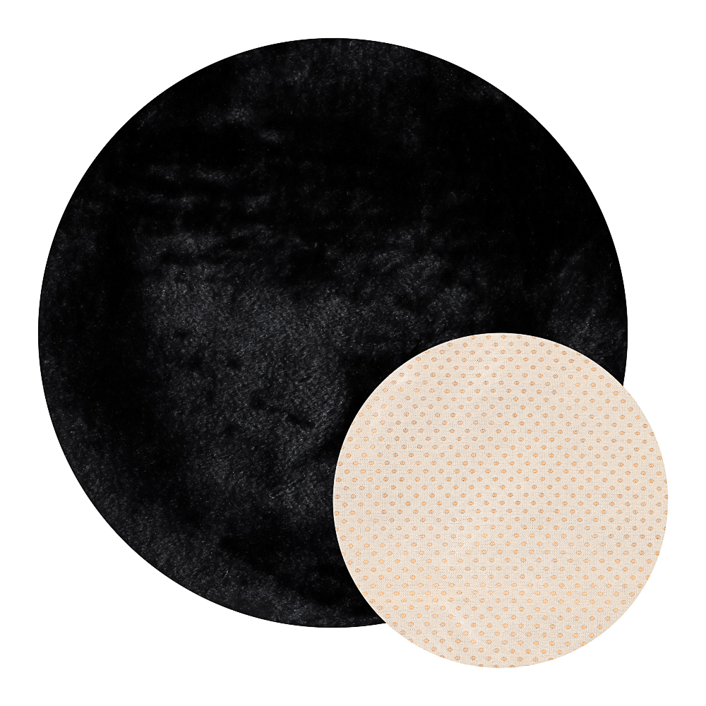 Ермак Накидка меховая, полиэстер, 142х53 см, черный, арт.№ 798-072