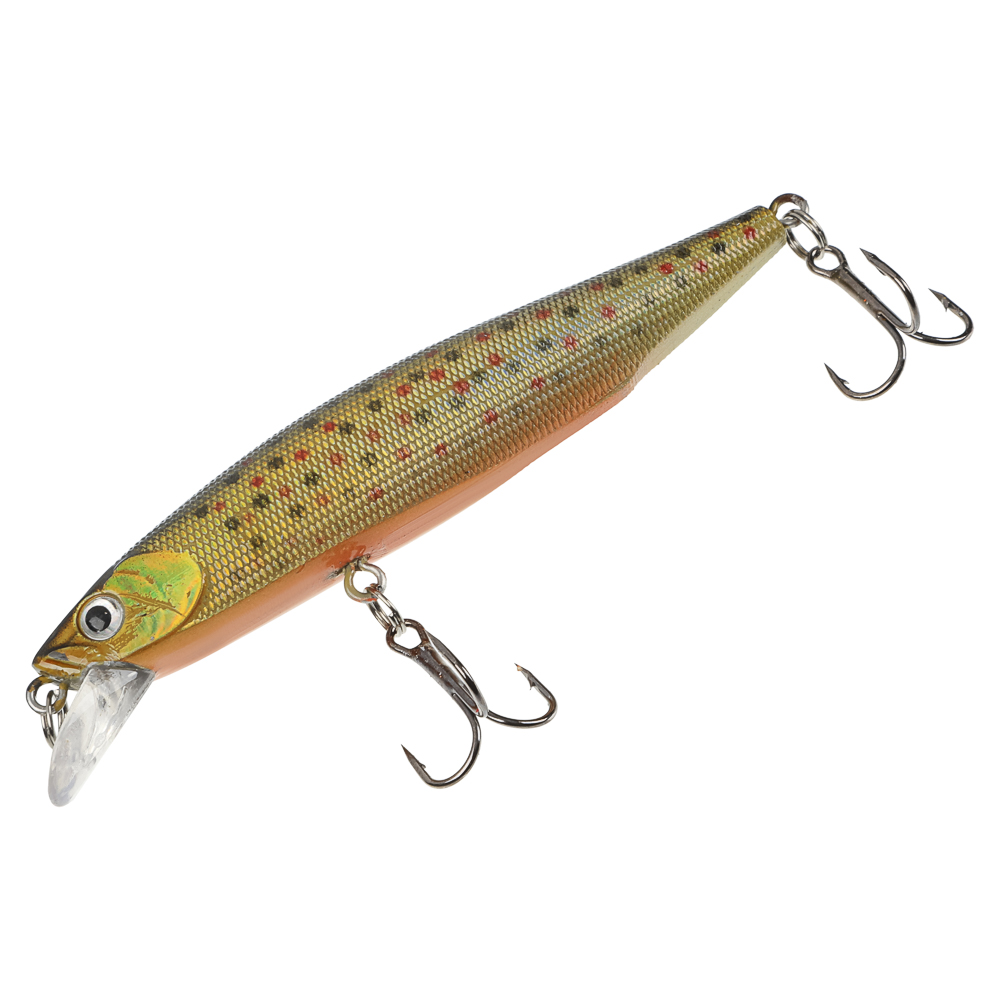 Воблер "Дэнсер Флэт Минноу" тм AZOR FISHING, F, 8,7гр, 100мм, 0,5-1,5м, 5 цветов, арт.№ 145-163