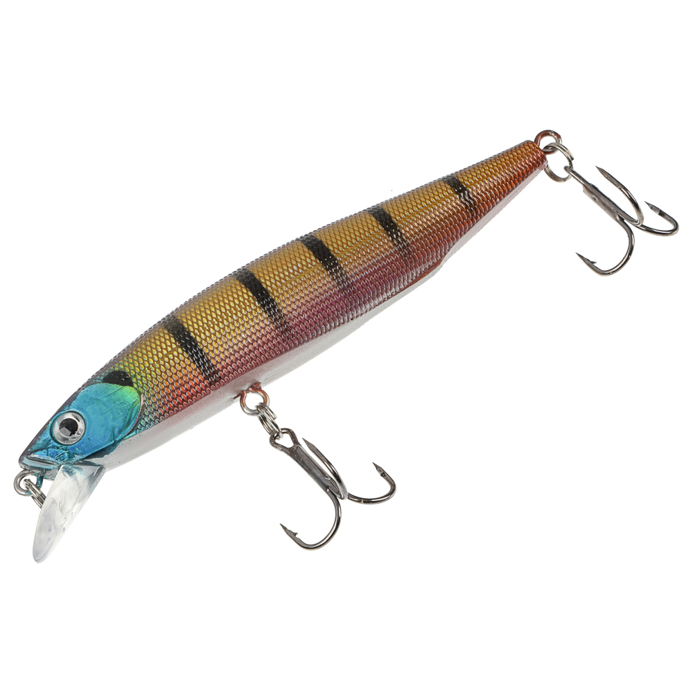 Воблер "Дэнсер Флэт Минноу" тм AZOR FISHING, F, 8,7гр, 100мм, 0,5-1,5м, 5 цветов, арт.№ 145-163