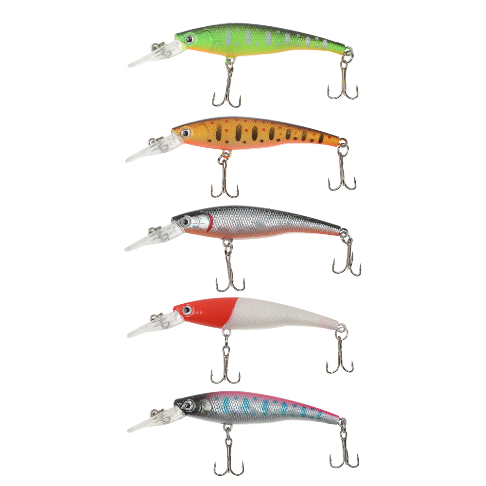 Воблер "Хамп Дип Шэд" тм AZOR FISHING, SP, 6,0гр, 93мм, 0,5-1,5м, 5 цветов, арт.№ 145-142