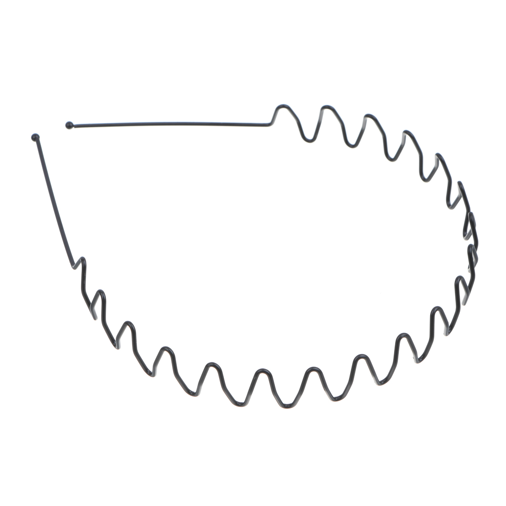 Ободок для волос ЮНИLOOK, 0,5-1,7см, металл, 3 дизайна, ACS-103, арт.№ 323-038