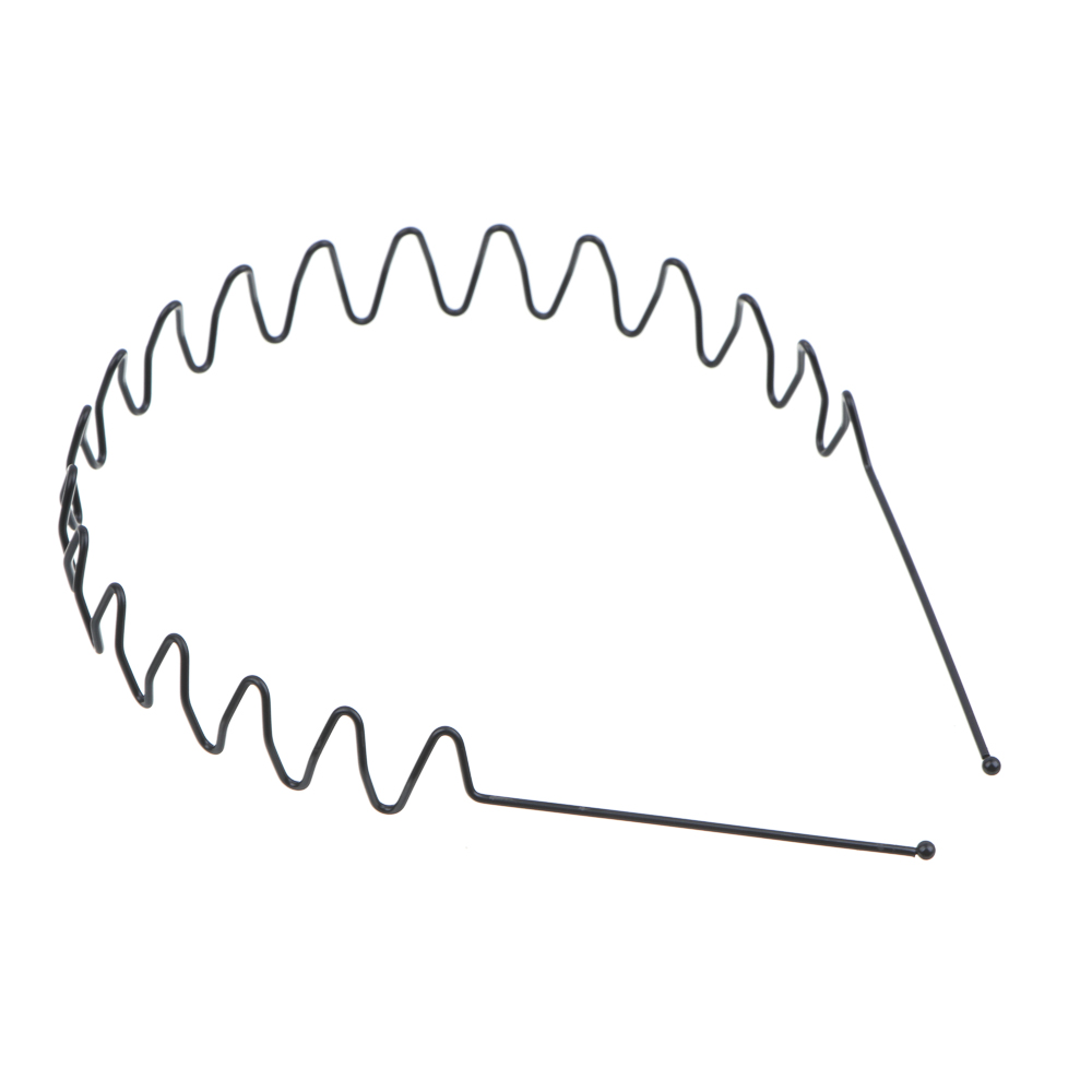 Ободок для волос ЮНИLOOK, 0,5-1,7см, металл, 3 дизайна, ACS-103, арт.№ 323-038
