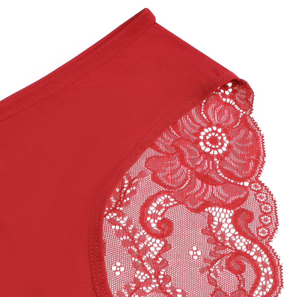 Трусы женские с кружевом, р.48-50, 95% хлопок, 5% спандекс, Cotton #9922, арт.№ 331-417