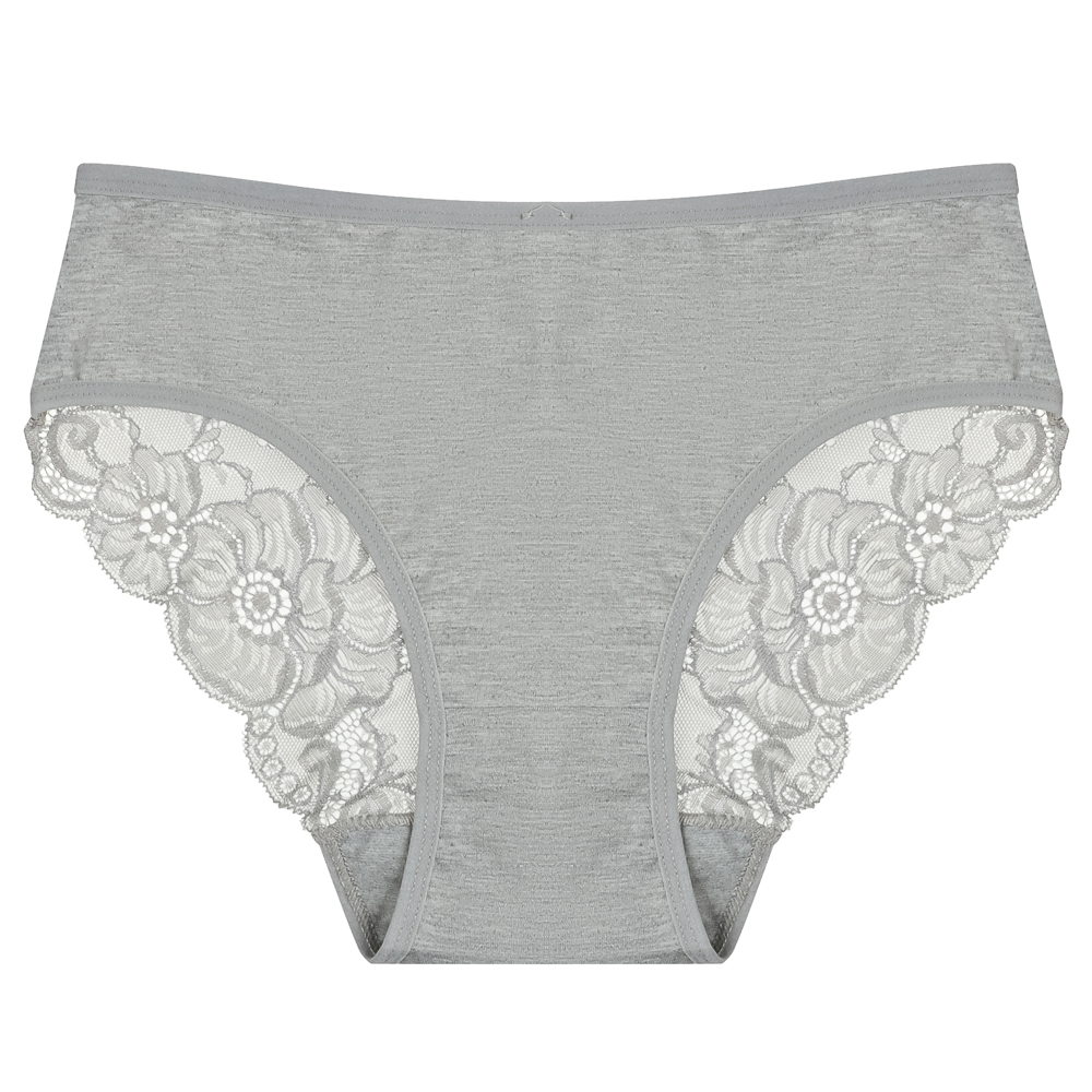 Трусы женские с кружевом, р.48-50, 95% хлопок, 5% спандекс, Cotton #9922, арт.№ 331-417