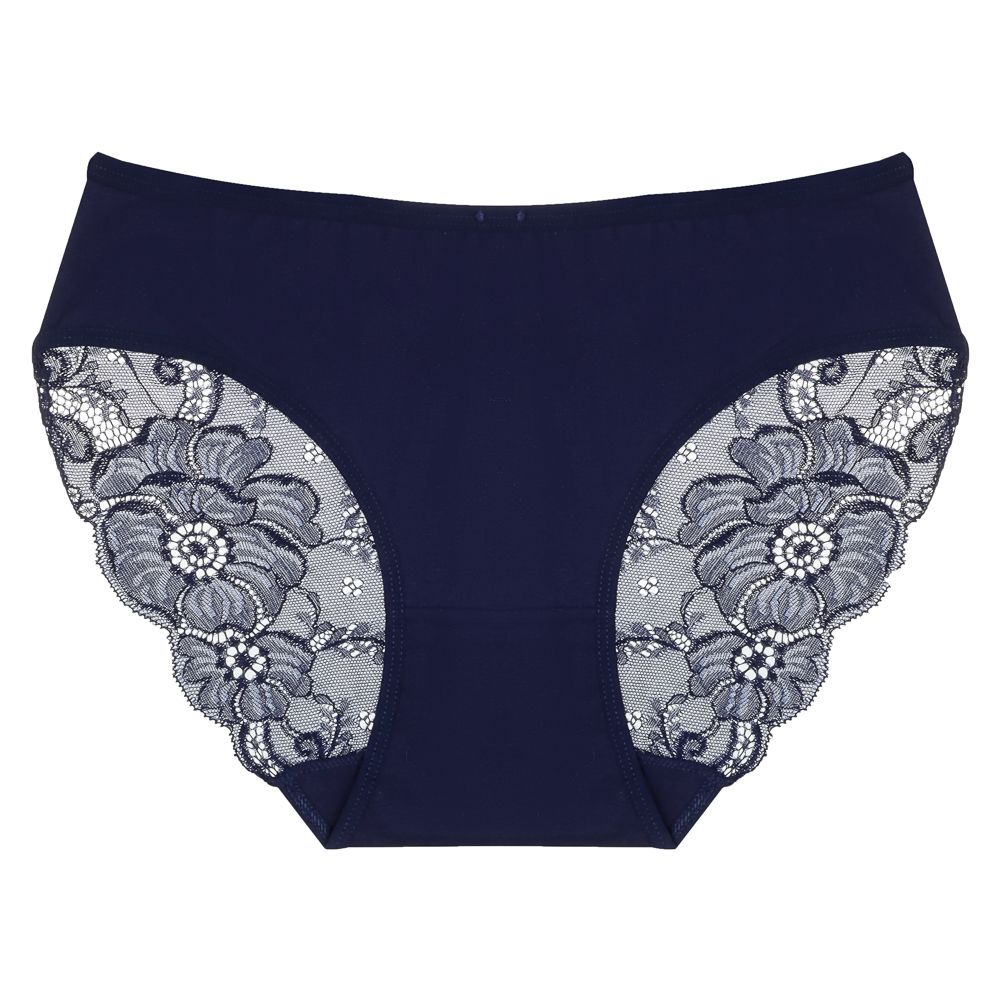 Трусы женские с кружевом, р.48-50, 95% хлопок, 5% спандекс, Cotton #9922, арт.№ 331-417