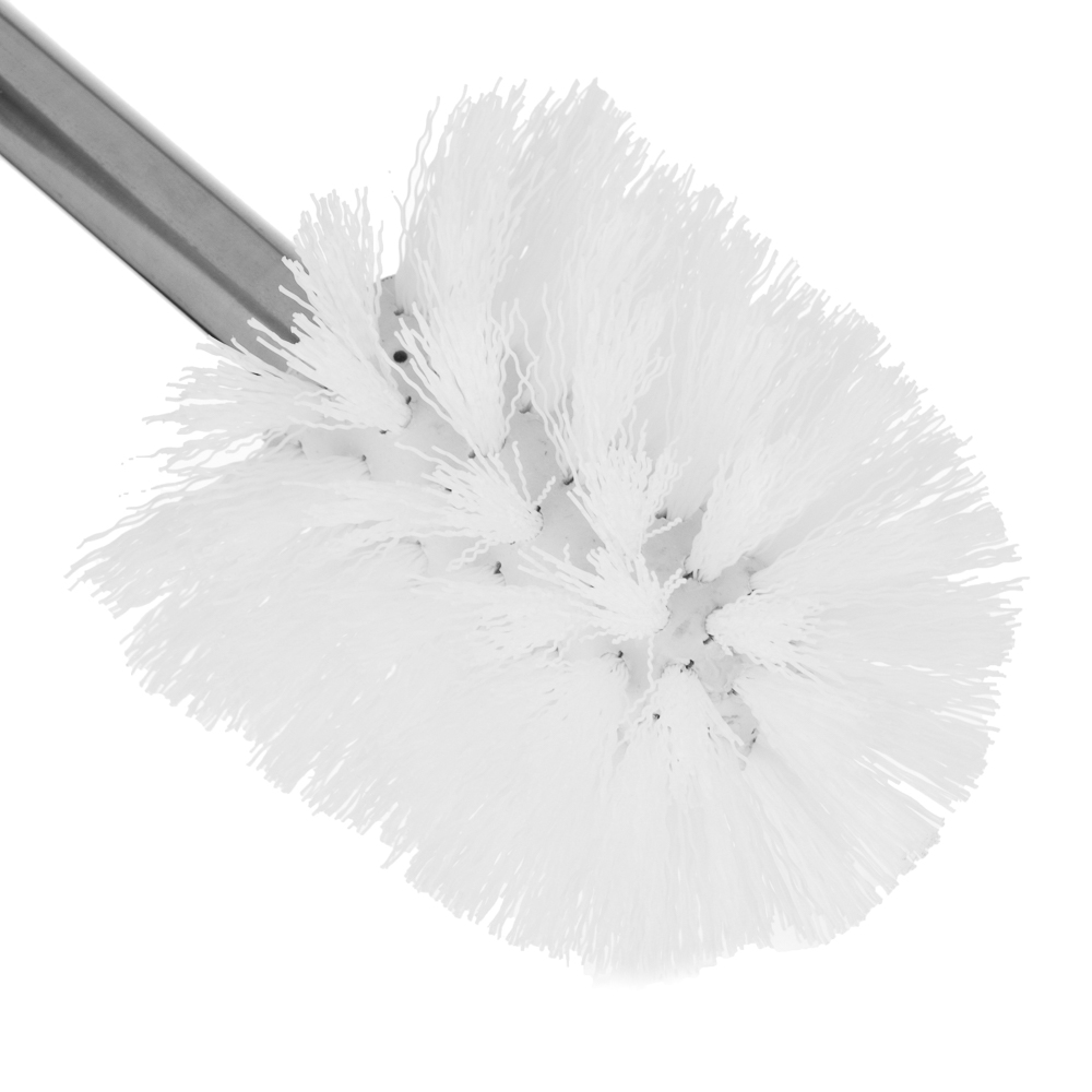 SonWelle Ёрш для туалета с полкой, нерж.сталь, хром, арт.№ 542-015