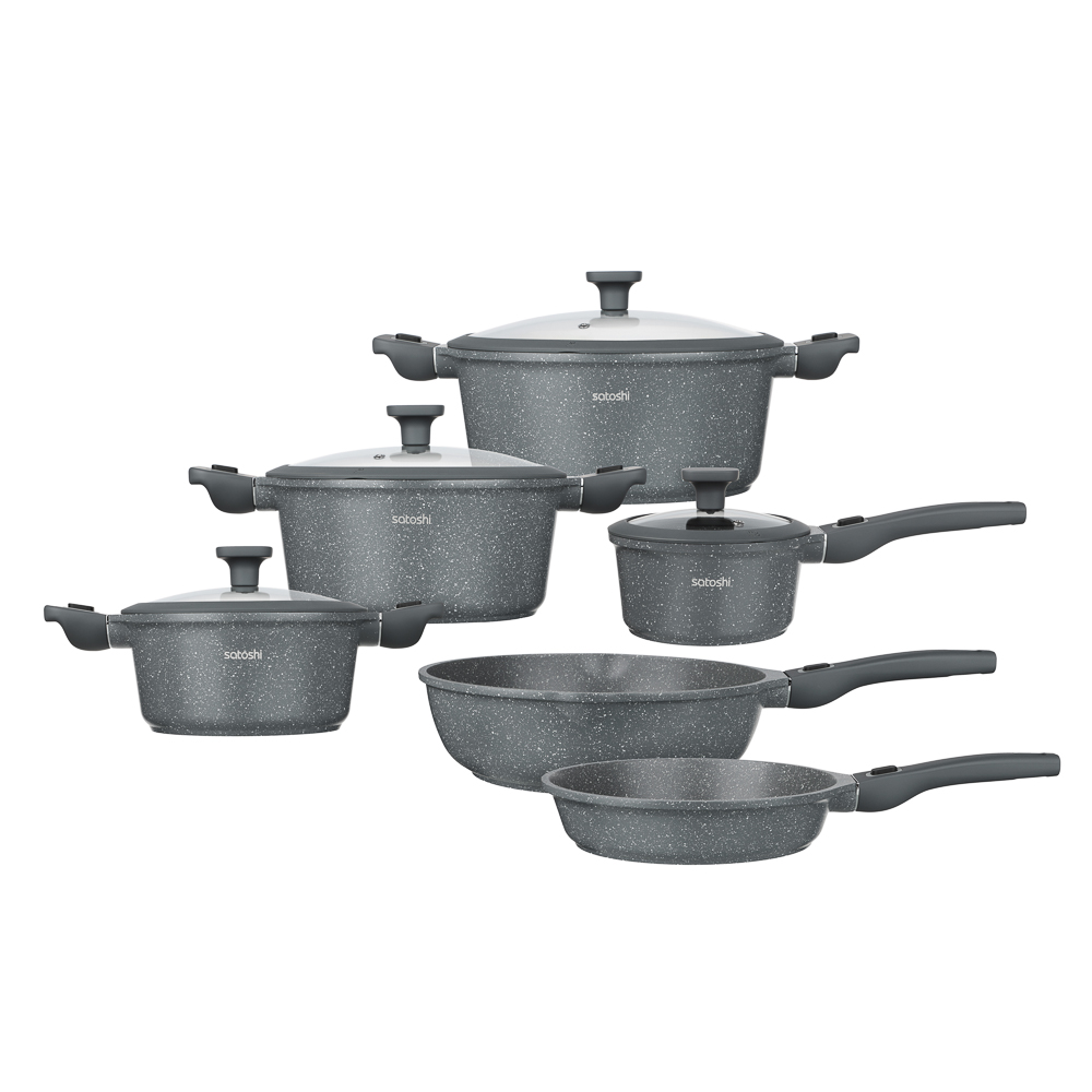 Набор посуды 19 предметов SATOSHI Мартель, индукция, арт.№ 846-758