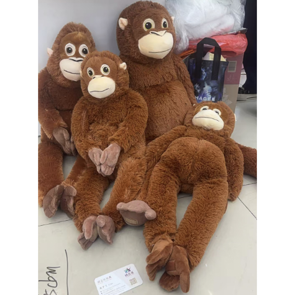Игрушка мягкая "Обезьянка Мама Панча" 65 см, полиэстер, тм ИГРОЛЕНД, 3+, арт.№ 264-634