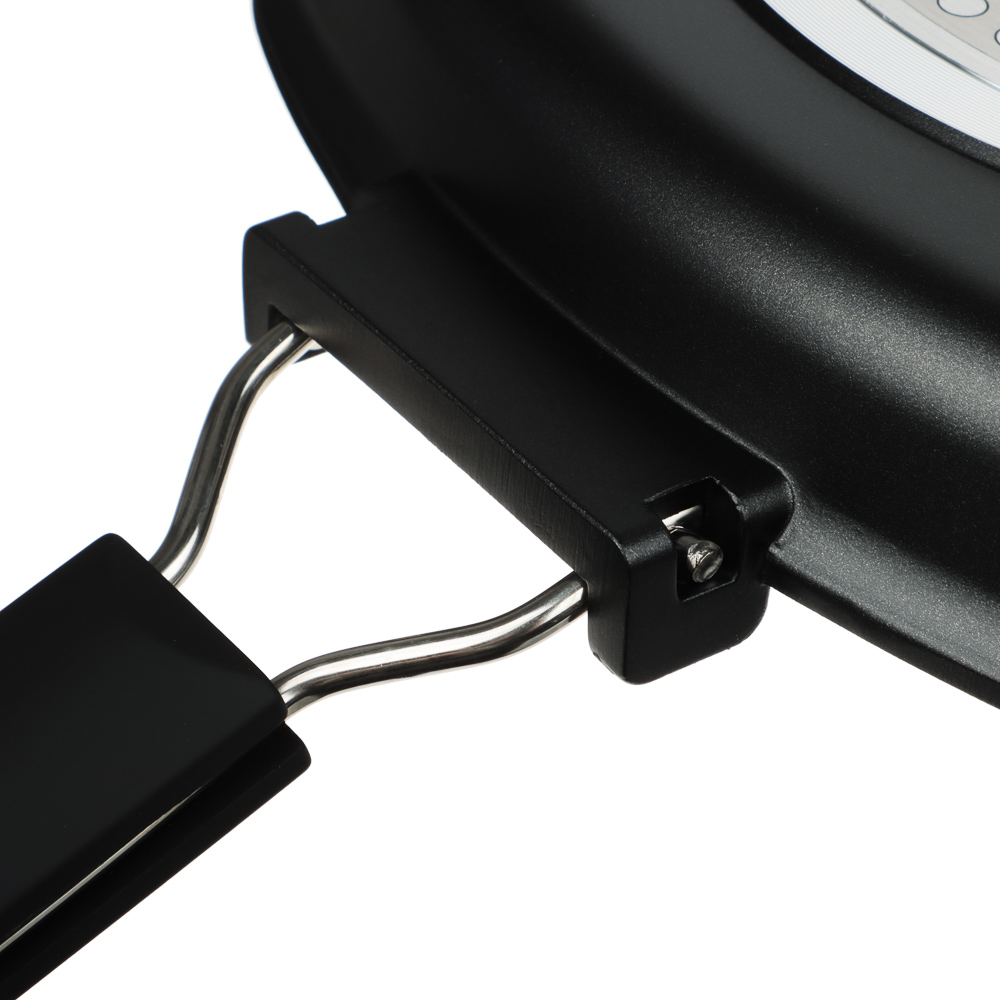 SATOSHI Кобальт Сковорода-гриль литая а/приг. покр. Мрамор, 24х24см, индукция, складная ручка, арт.№ 846-384