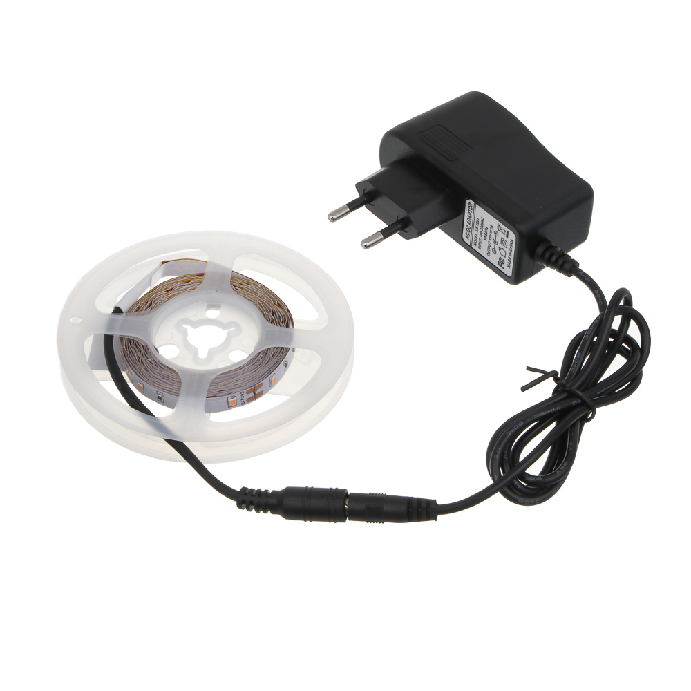 INBLOOM Лента светодиодная, 3м, 12В, 10Вт, 180шт. LED, IP20, РС, металл, арт.№ 932-027