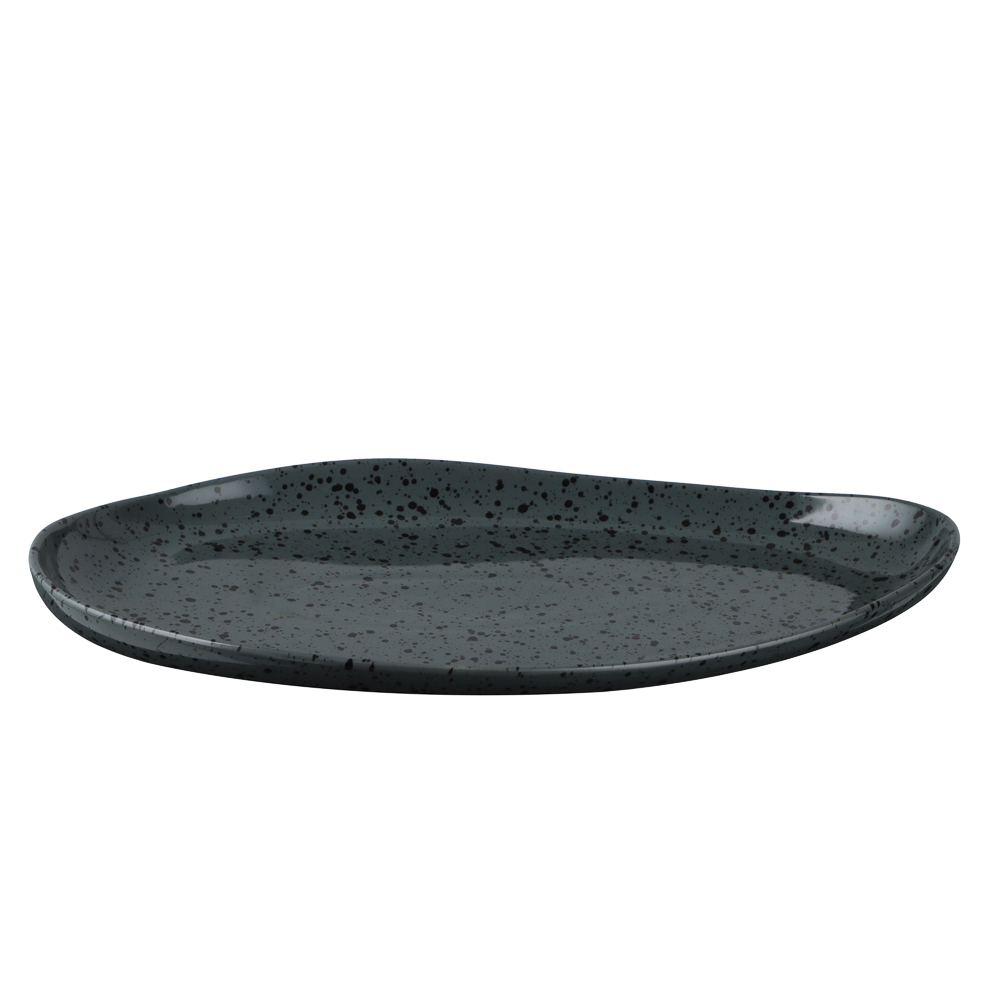 MILLIMI Оникс Блюдо овальное, 36х21x3,5см, фарфор, арт.№ 816-054