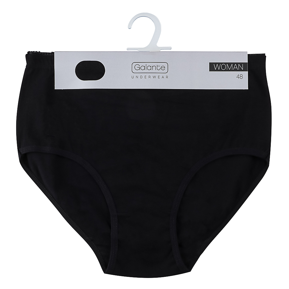 GALANTE Трусы женские макси с высокой талией, 95%хлопок, 5%спандекс, р-ры 48-56, 2 цвета, арт.№ 331-126
