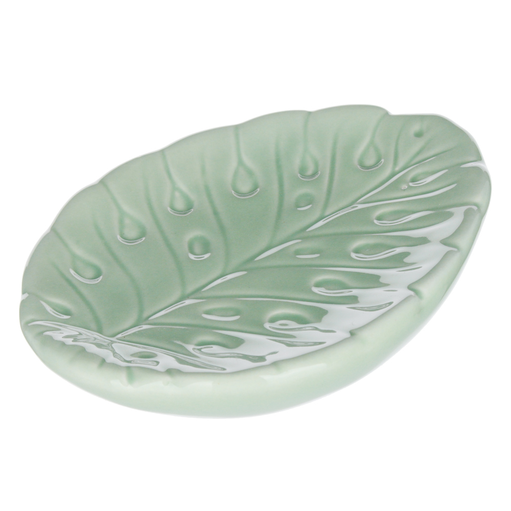 VETTA Мыльница "Перо павлина", керамика, 2 цвета, арт.№ 463-010