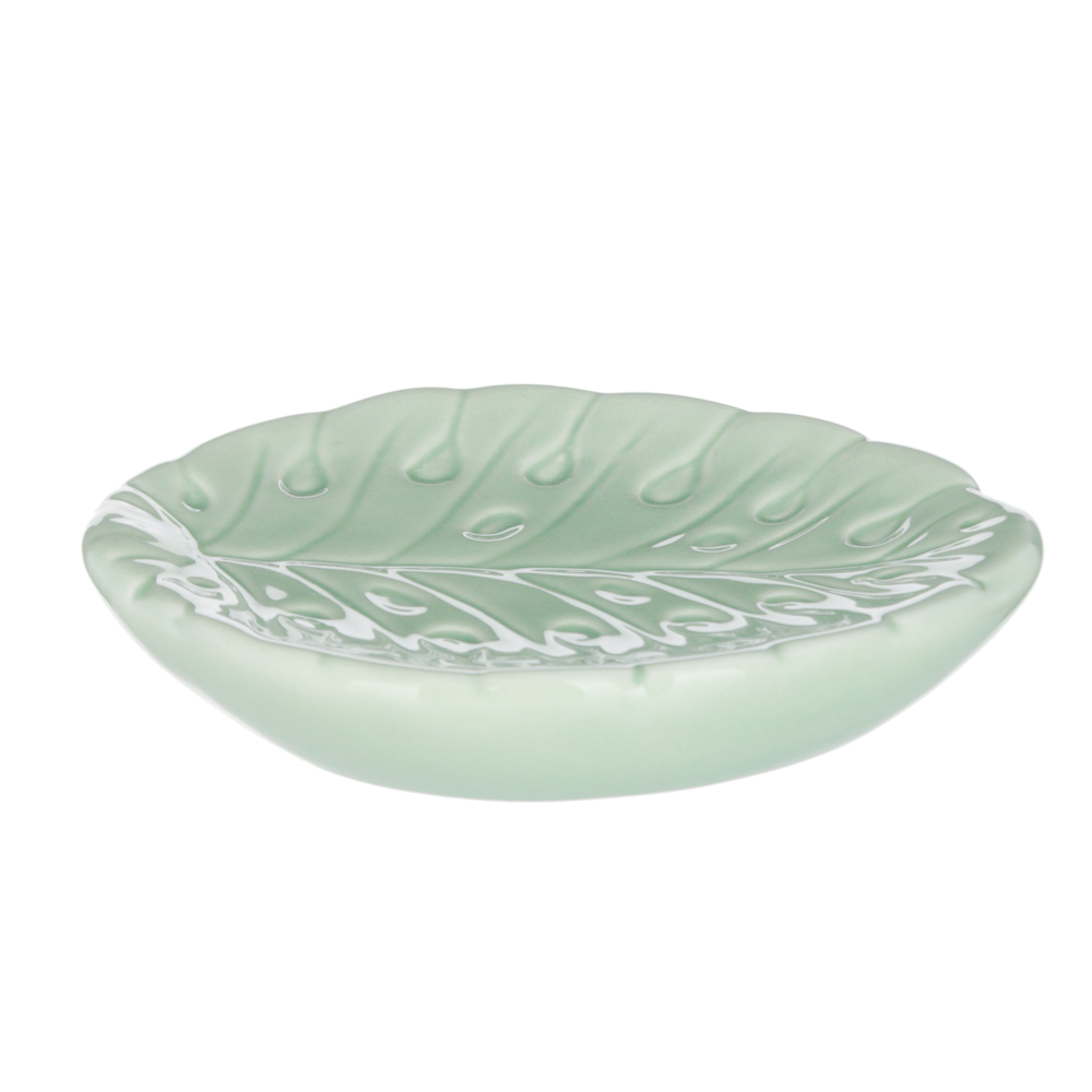 VETTA Мыльница "Перо павлина", керамика, 2 цвета, арт.№ 463-010