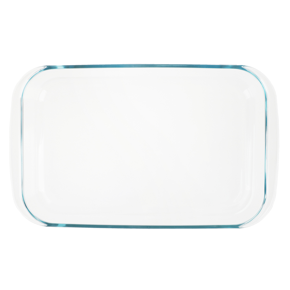 SATOSHI Форма для запекания жаропрочная прямоугольная, с ручками, стекло, 34х21х5см, 2,0л, арт.№ 825-004