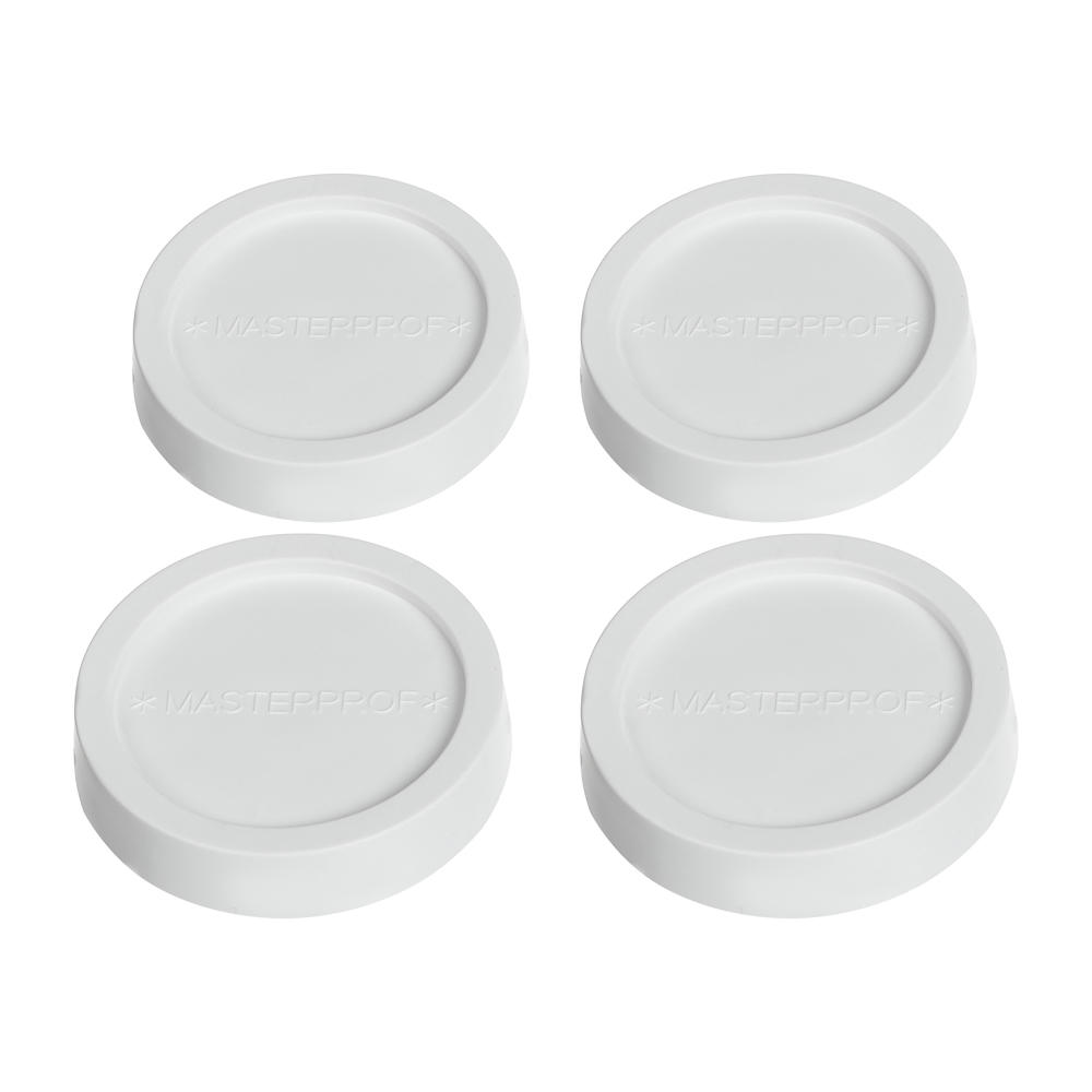 Подставки антивибрационные для бытовой техники тм VETTA, 4шт, ПВХ, d48х13мм, арт.№ 639-045