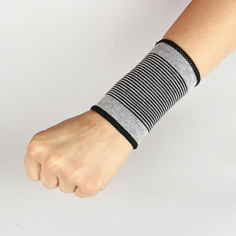 SILAPRO Комплект суппортов 2шт на запястье, 58% нейлон, 35% латекс, 7% полиэстер, арт.№ 191-007