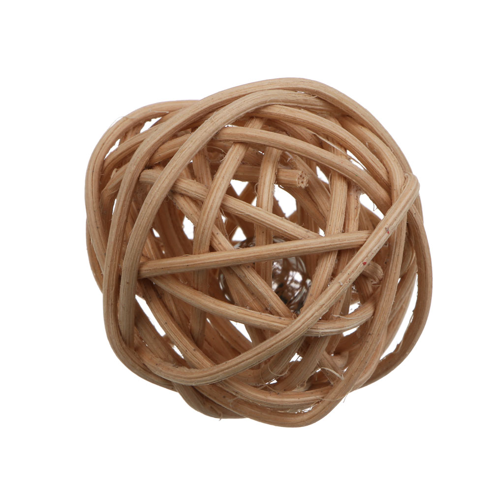 Набор игрушек для кошек тм VETTA, плетеные шарики, 4,5см, 4 шт, арт.№ 273-521