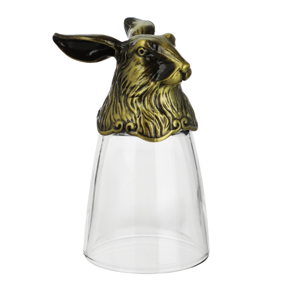 Набор стопок перевертышей тм MILLIMI, 30мл, бронза, стекло, 6шт, арт.№ 878-715