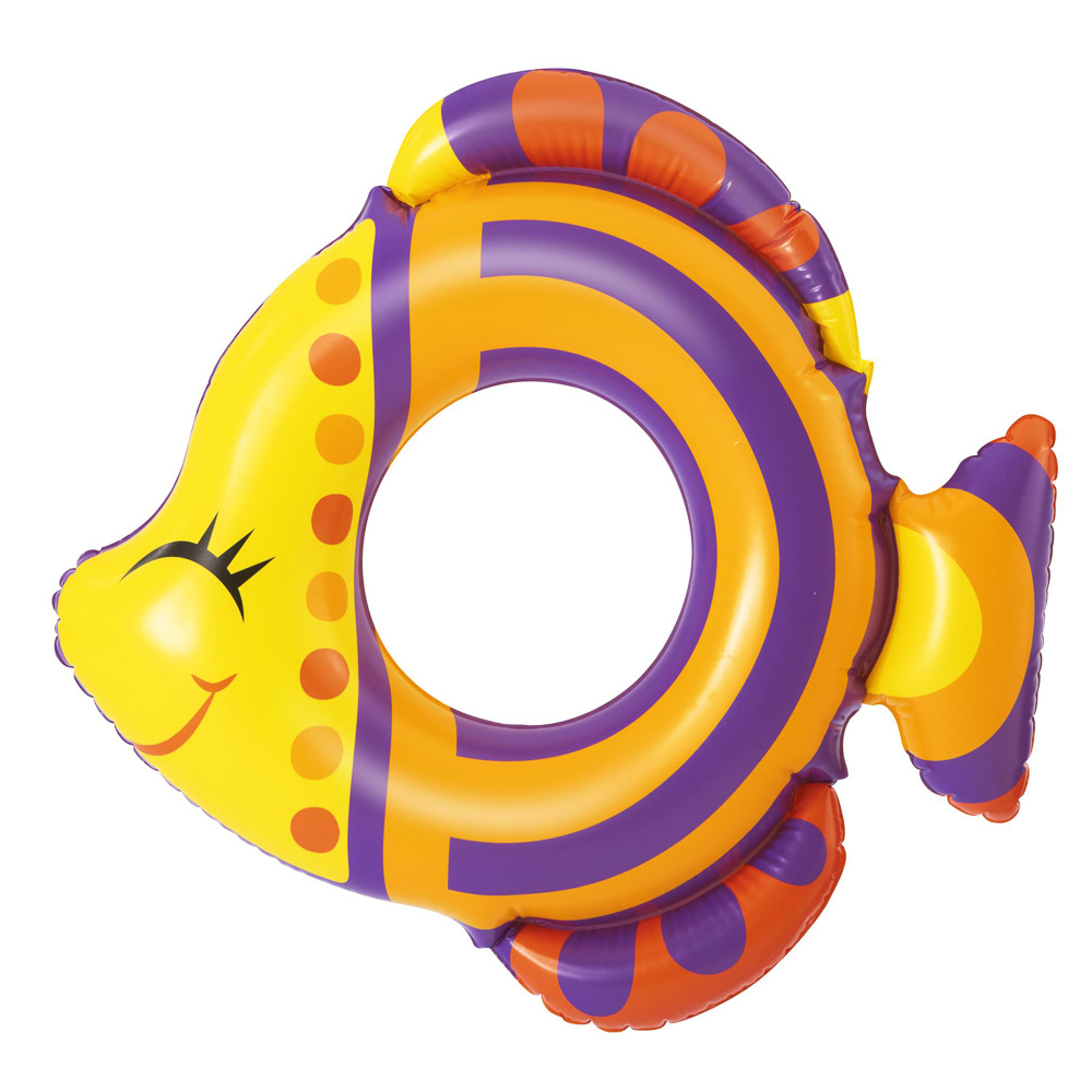 BESTWAY Круг для плавания, 81х76см, ПВХ, Рыбки, 36111, арт.№ 107-177