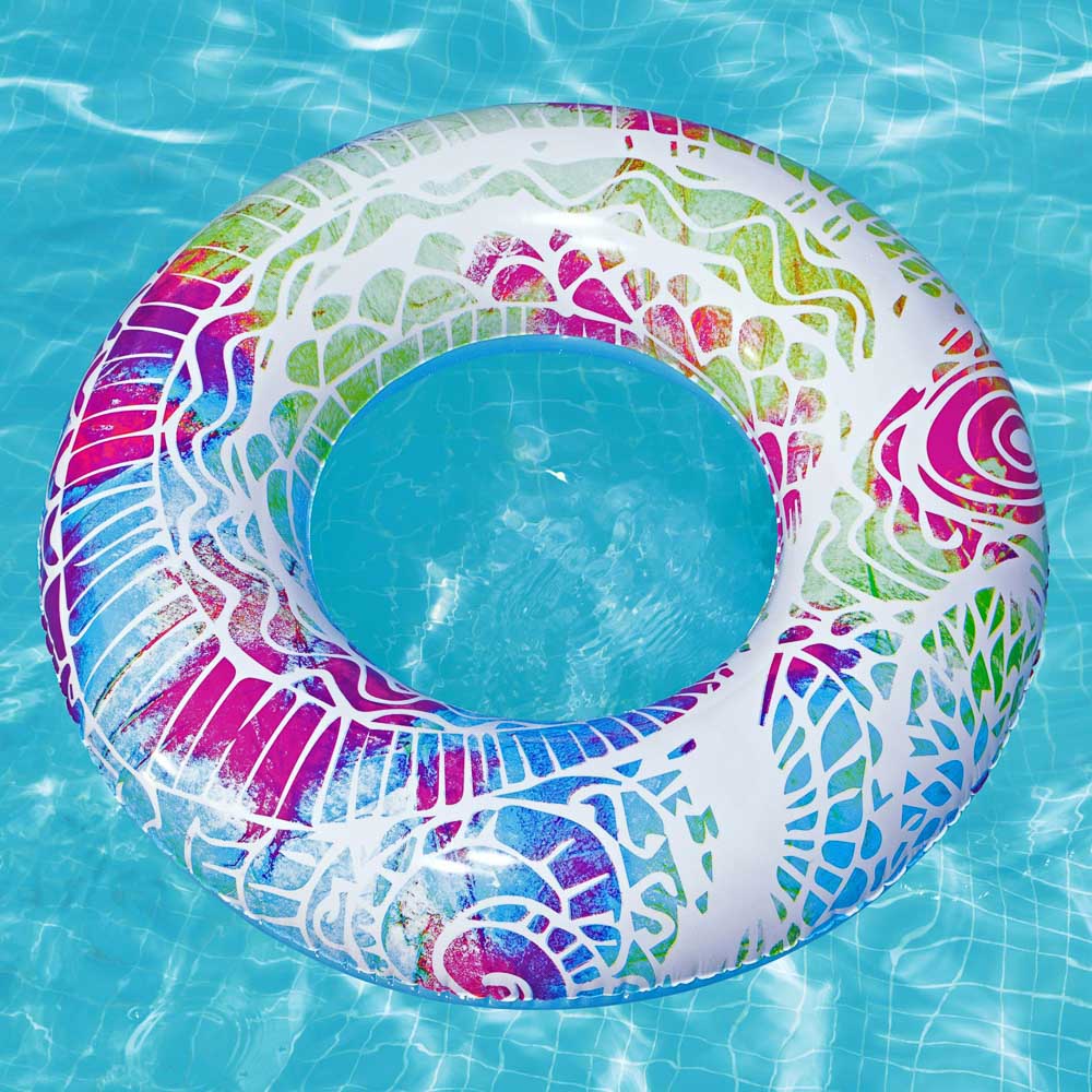 Плавательный круг тм BESTWAY "SUMMER SWIRL", 91см, ПВХ, от 10 лет, 36084, арт.№ 107-175