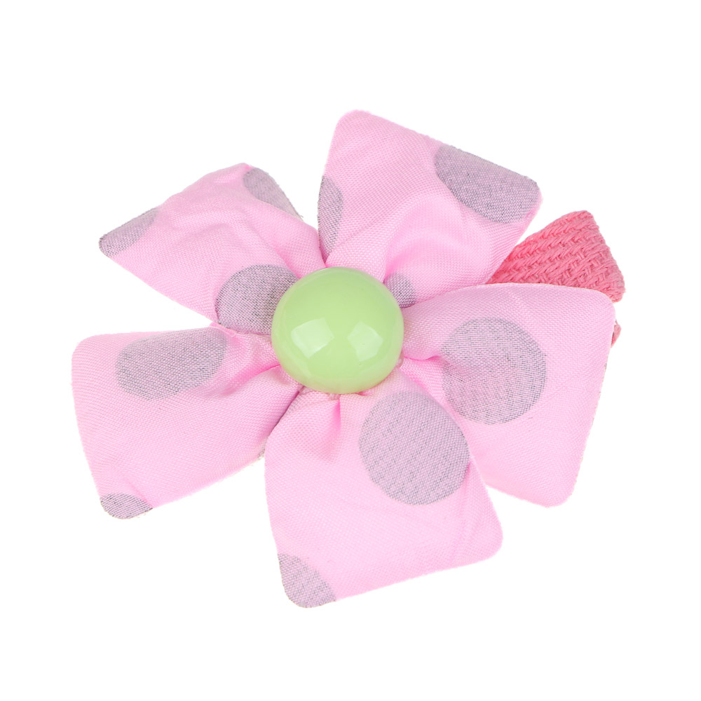 ЮНИLOOK Набор для волос 2 пр.: ободок 1,1см, зажим 4см, полиэстер, металл, пластик, 6 цв, ACS-110, арт.№ 323-041