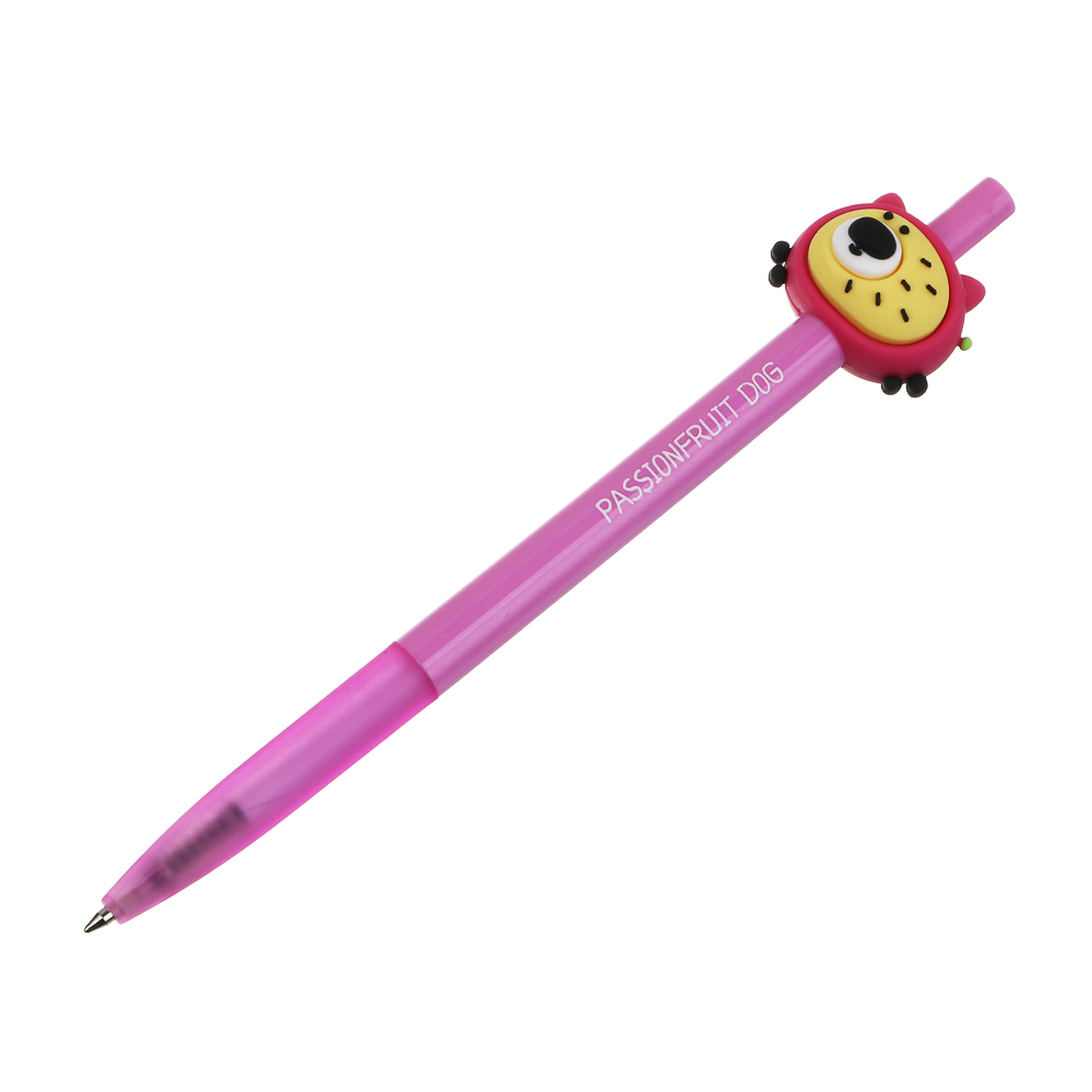 Ручка автоматическая шариковая синяя "Фрутти Дог", 6 видов, арт.№ 591-317