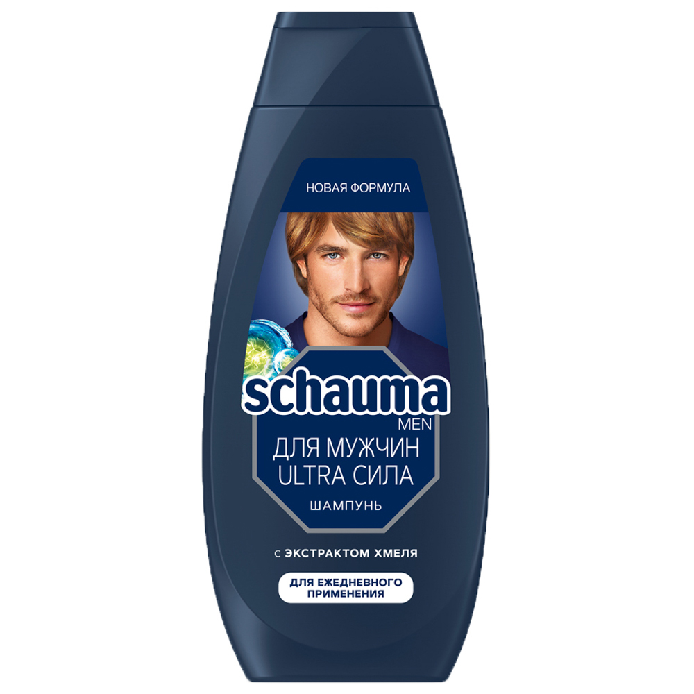 Шампунь для волос мужской ШАУМА Ультра Сила,п/б, 360 мл, арт.№ 974-119