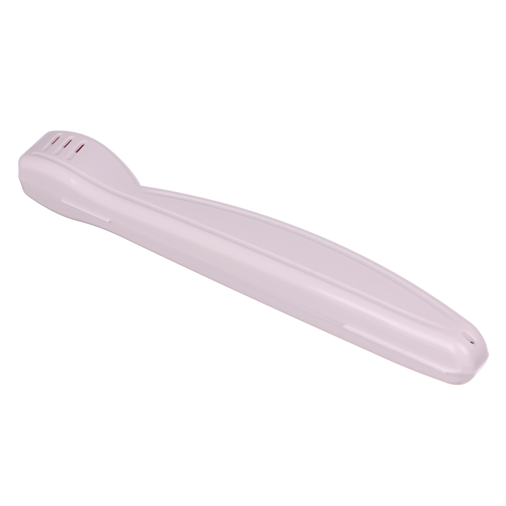 Футляр для зубной щетки, Волна, 200х25х20, пластик, нежно-лиловый, арт.№ 463-451