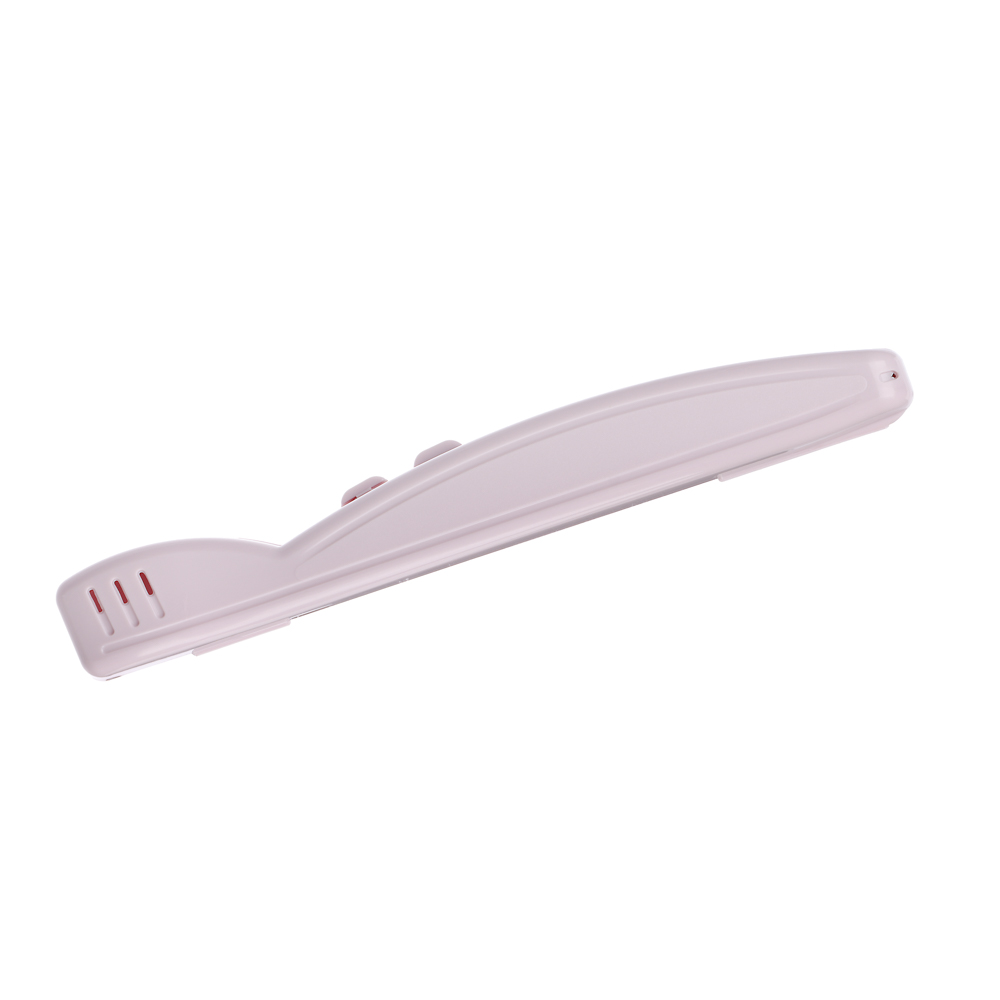 Футляр для зубной щетки, Волна, 200х25х20, пластик, нежно-лиловый, арт.№ 463-451