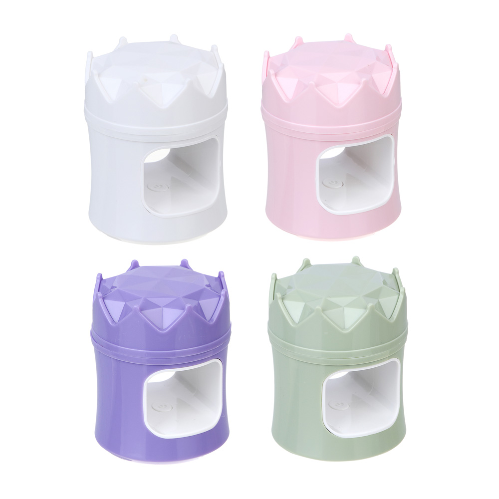 ЮL Лампа-мини UV/LED с USB проводом, 5,5х5,5х6,7см, 18W, пластик, арт.№ 305-396