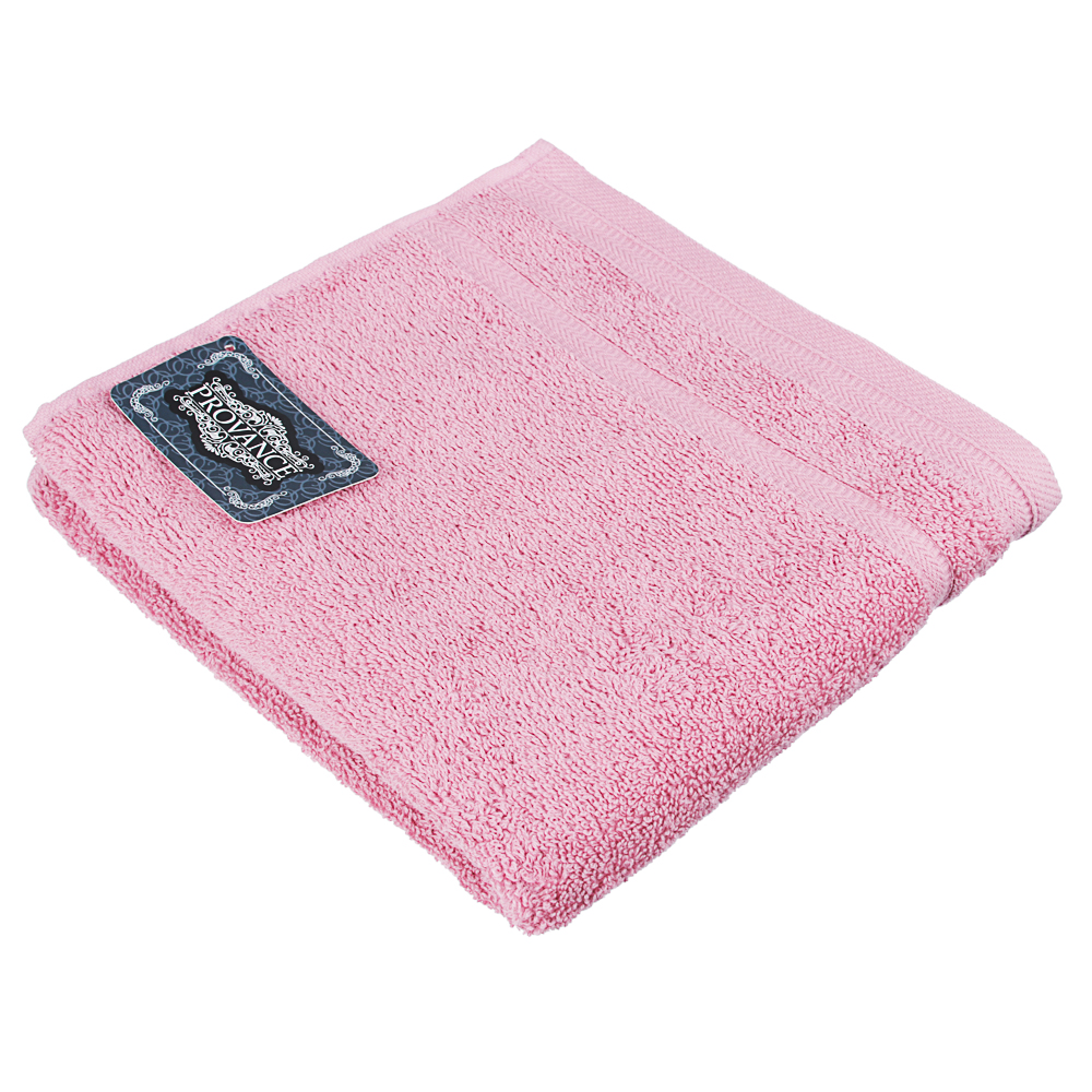 PROVANCE Виана Полотенце махровое, 100% хлопок, 50х90см, 450гр/м, пыльная роза, арт.№ 489-173