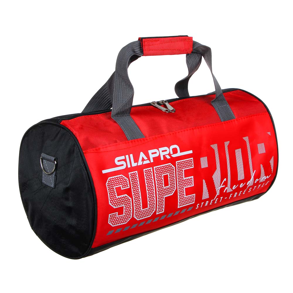 SILAPRO Сумка спортивная, 22x22x42см, полиэстер 420D, ПВХ, 3 цвета, арт.№ 204-005
