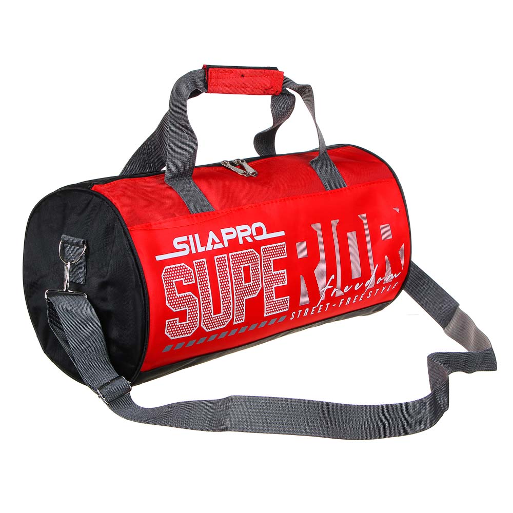 SILAPRO Сумка спортивная, 22x22x42см, полиэстер 420D, ПВХ, 3 цвета, арт.№ 204-005