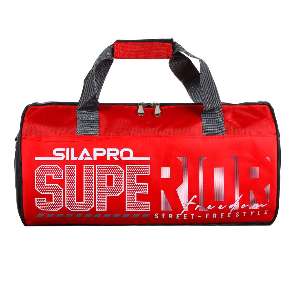SILAPRO Сумка спортивная, 22x22x42см, полиэстер 420D, ПВХ, 3 цвета, арт.№ 204-005