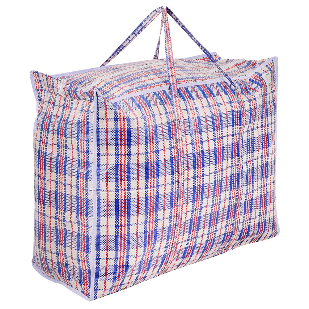 VETTA Сумка хозяйственная "Клетка", 35x40x15см, 21 литр, до 5кг, полипропилен, 2 цвета, арт.№ 467-037