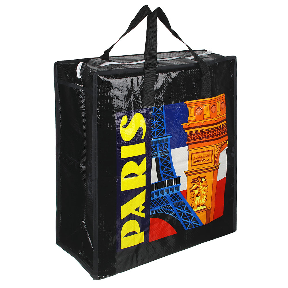 Сумка хозяйственная тм VETTA, 40х45х18см, 32 литра, до 6кг, полипропилен, 4 дизайна, арт.№ 467-094