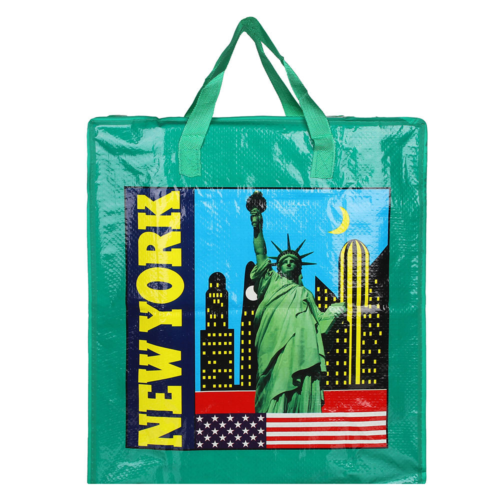 Сумка хозяйственная тм VETTA, 40х45х18см, 32 литра, до 6кг, полипропилен, 4 дизайна, арт.№ 467-094