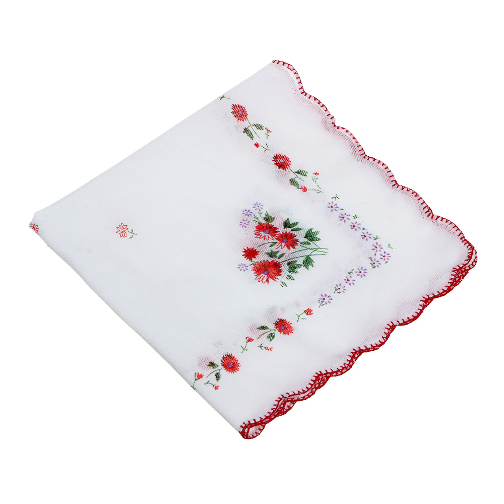 Носовой платок тм  GALANTE, 100% хлопок, 28x28см, 3 цвета, арт.GL-2411, арт.№ 307-154