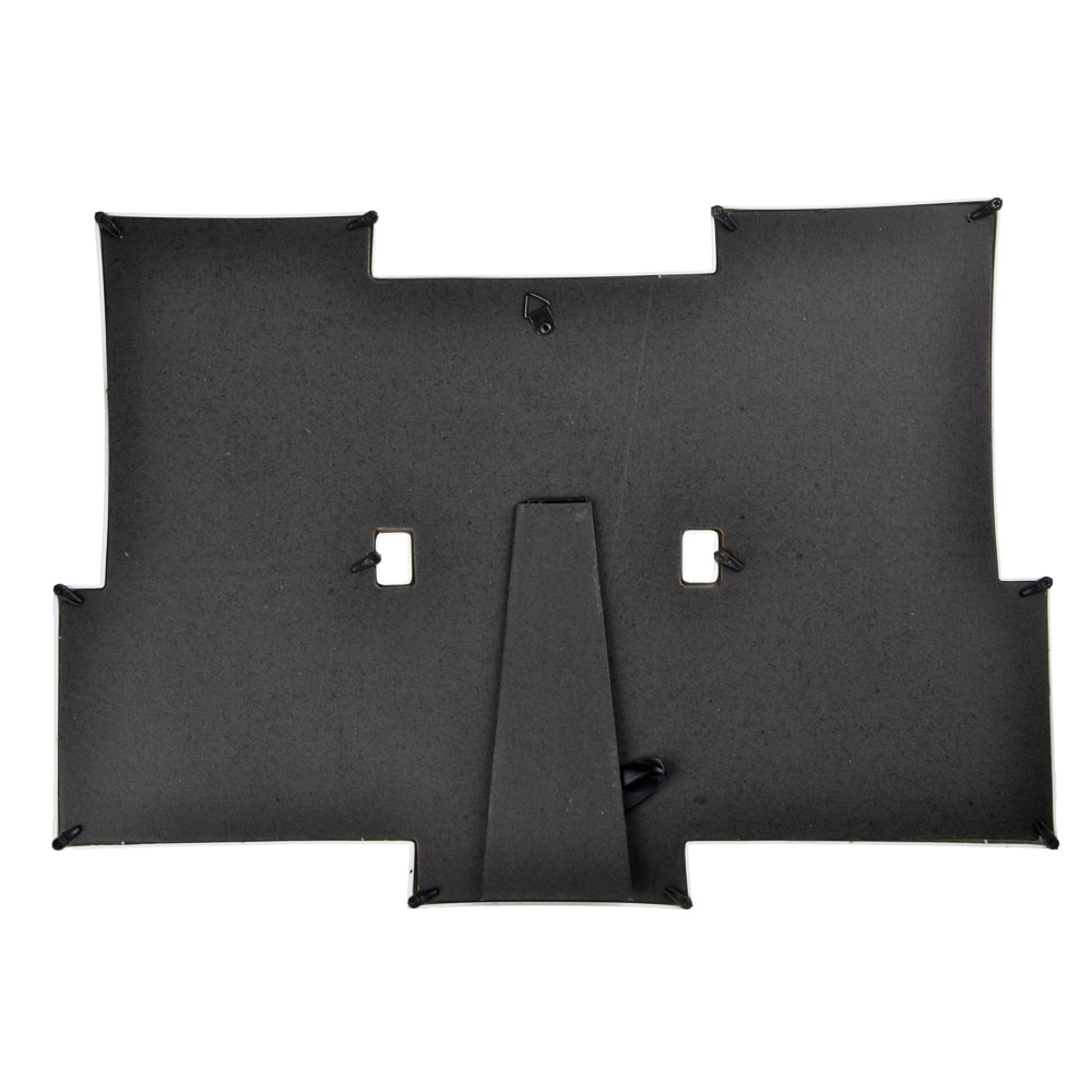 Фоторамка на 6 фотографий объемная, пластик, 46х32см, 2 цвета, арт.17-03, арт.№ 520-352