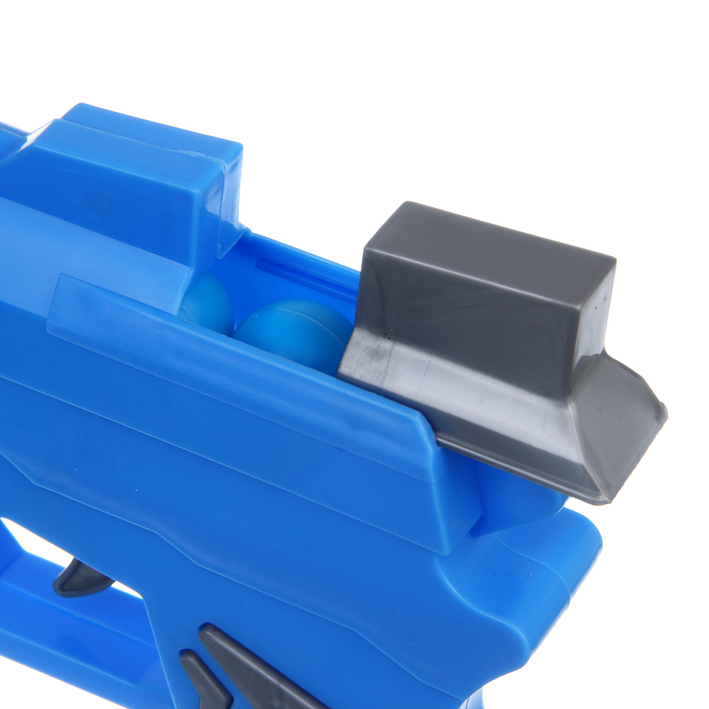 ИГРОЛЕНД Пистолет с шариками и пулями, АБС-пластик, ПП, ЭВА, 37х3,5х24 см, 2 диз, арт.№ 261-810