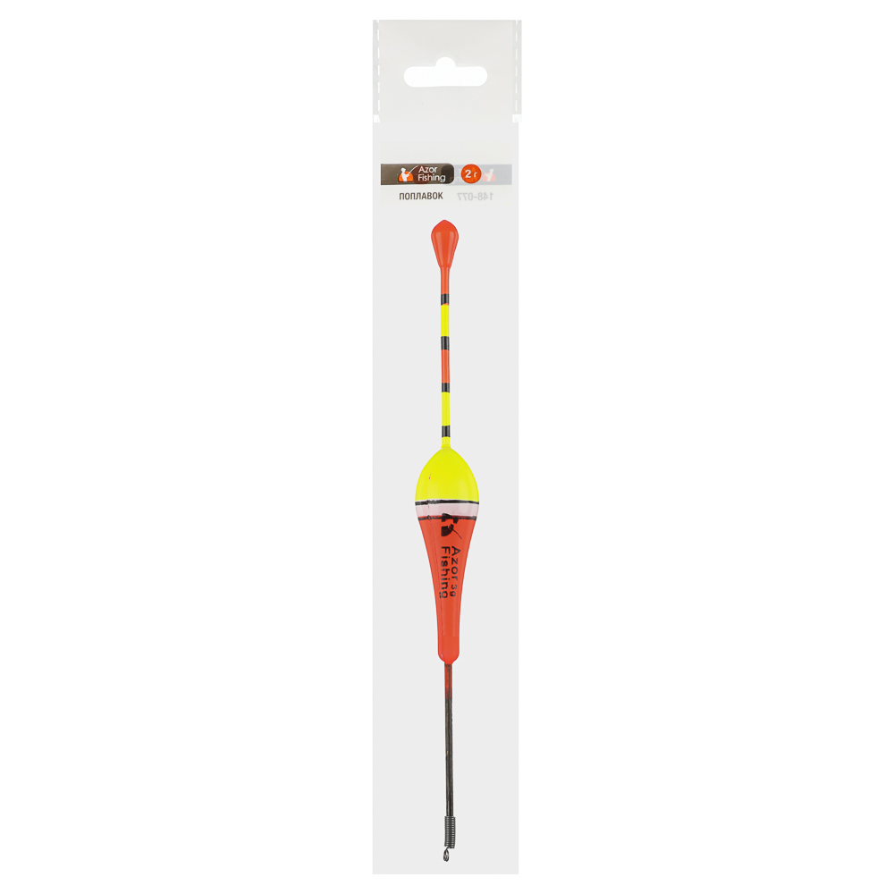 Поплавок тм AZOR FISHING, пластик, 4 вида : 2гр, 3гр, 4гр, 5гр, арт.№ 148-077